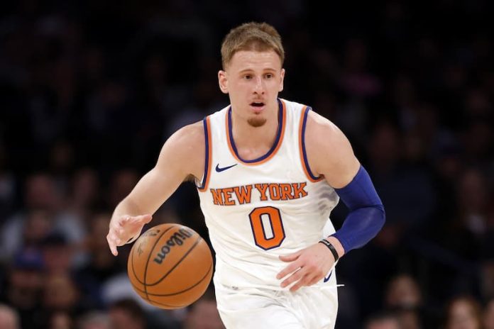 Donte DiVincenzo Knicks pic