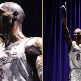 Kobe Bryant statue pic
