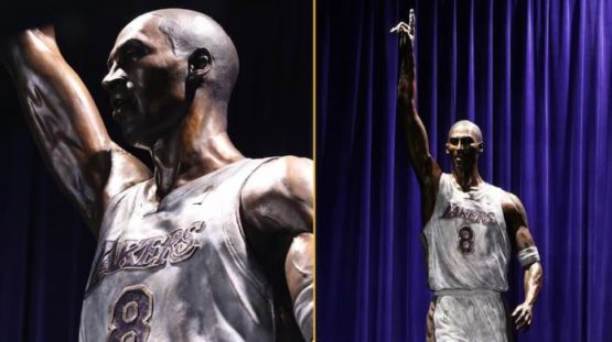 Kobe Bryant statue pic