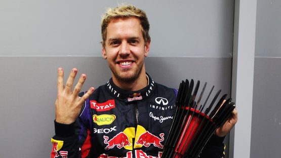 Sebastian Vettel Won 4 F1 Drivers' Championships