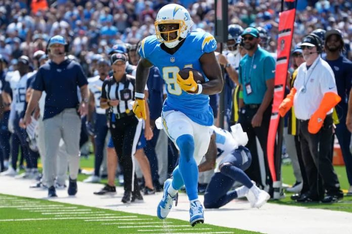 Mike Williams Chargers pic