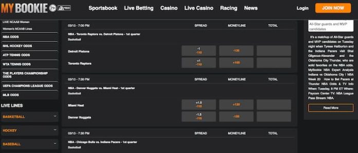 MyBookie Arkansas Online Sports Betting