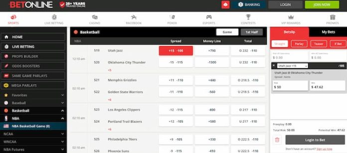 BetOnline Nebraska Online Sports Betting