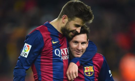Gerard Pique Is One Of The Players Who Have Played The Most Matches With Lionel Messi