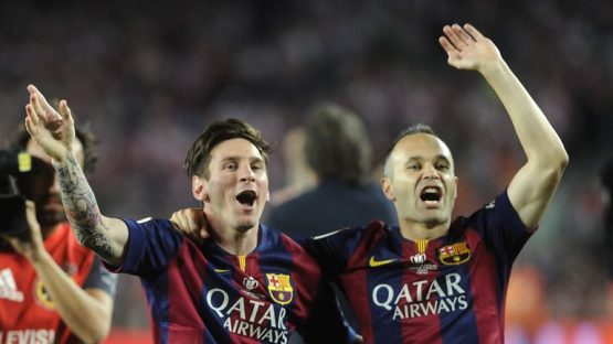 Andres Iniesta Played Around 500 Matches With Messi