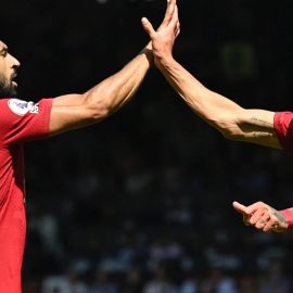 Mohamed Salah and Darwin Nunez Liverpool