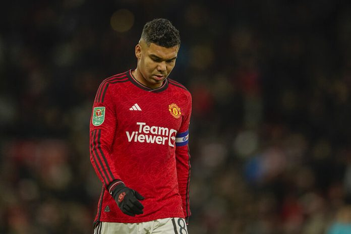 “He’s got no chance” – Paul Merson Claims Manchester United Will Be ‘Destroyed’ If Casemiro Starts At The Back Against Manchester City