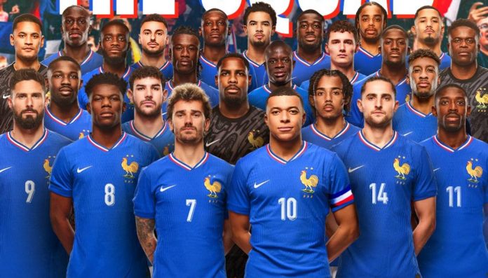 France EURO Squad