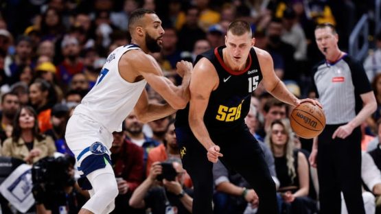 Nikola Jokic and Rudy Gobert pic