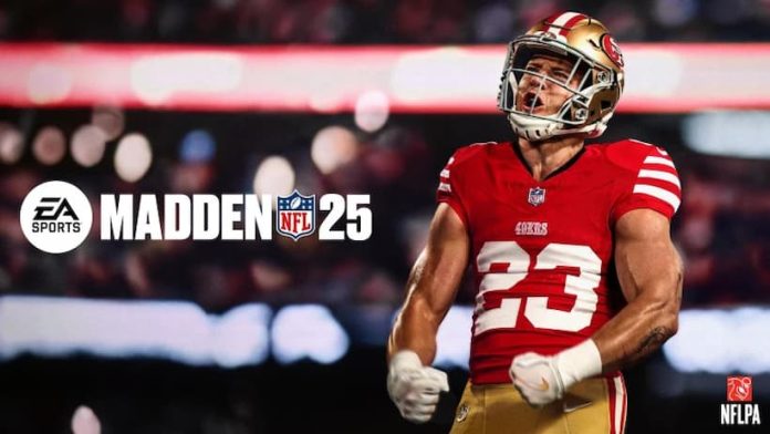 49ers’ Christian McCaffrey was chosen to be the cover athlete for Madden 25