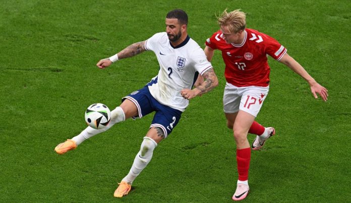 Denmark 1-1 England: Daredevil Danes Tame Three Lions In EURO 2024 Clash