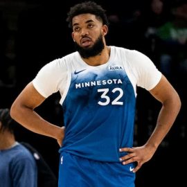 Karl Anthony Towns Timberwolves pic
