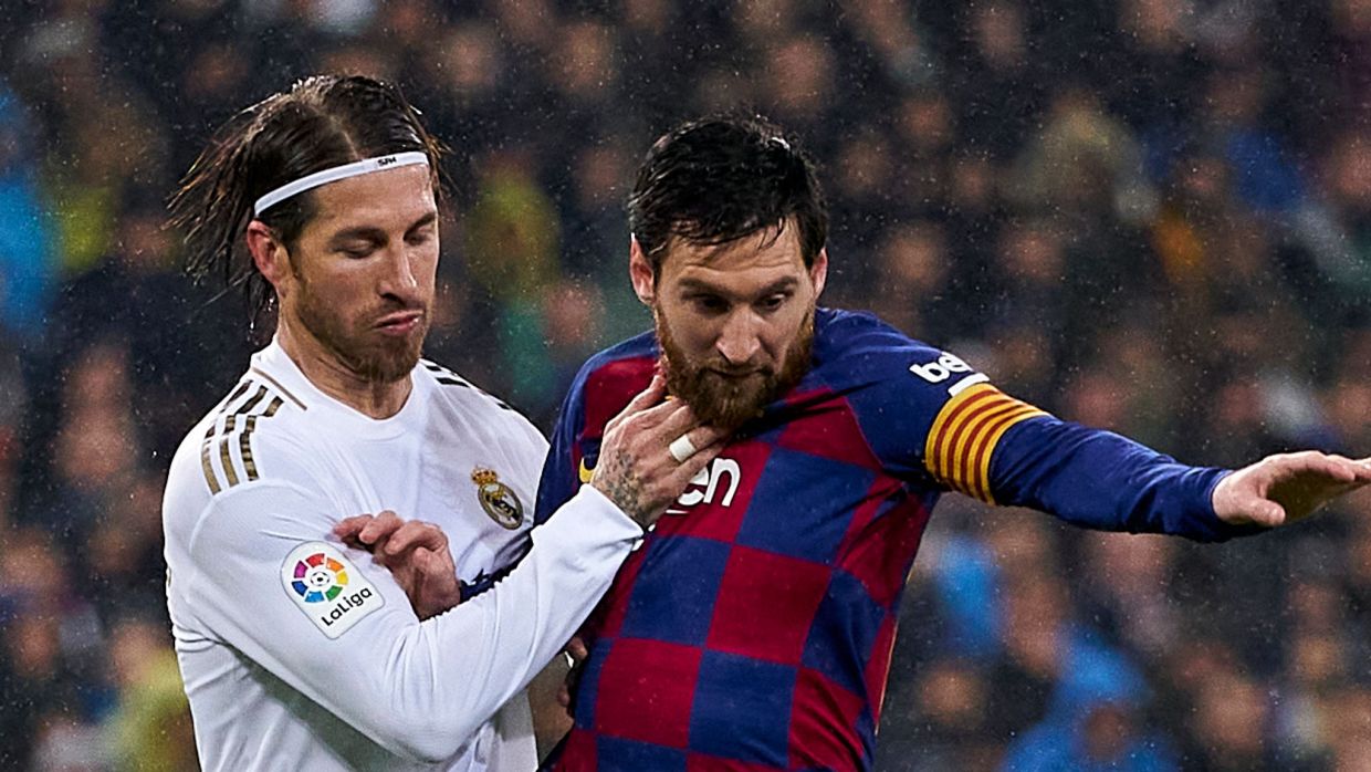 Lionel Messi And Sergio Ramos
