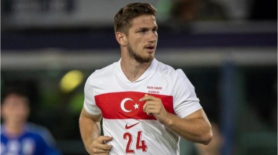 Semih Kilicsoy In Action For Turkey