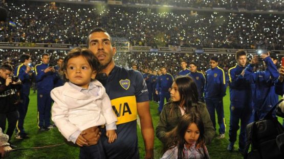 Carlos Tevez At Boca Juniors Unveiling