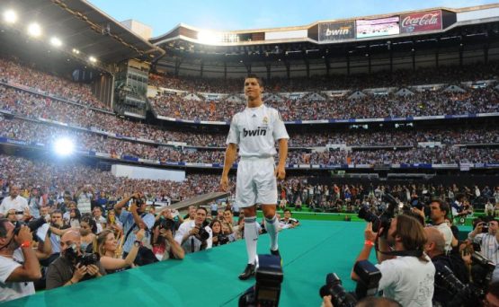 Cristiano Ronaldo At Real Madrid Presentation