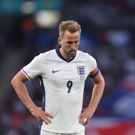 England Player Harry Kane Looking Dejected