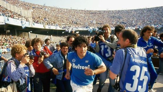 Maradona Had A Grand Unveiling At Napoli
