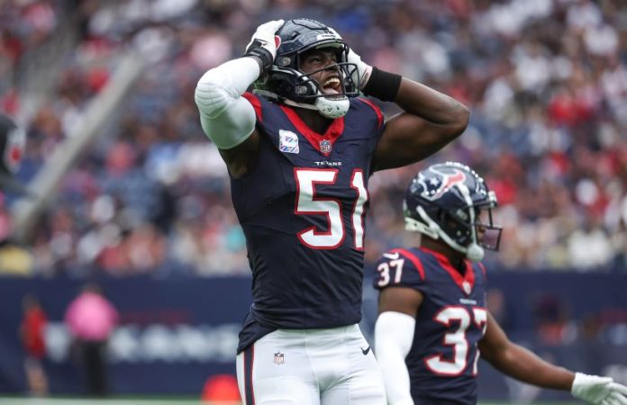 Texans’ Will Anderson Jr. told reporters he’s “bulked up” for the 2024 season
