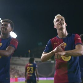 Dani Olmo Scored In Barcelona Debut