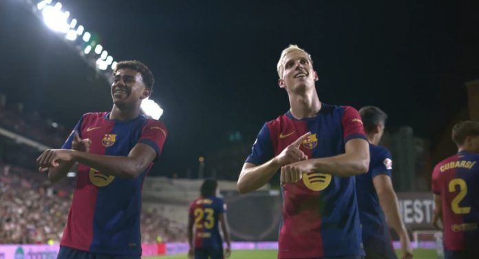 Dani Olmo Scored In Barcelona Debut