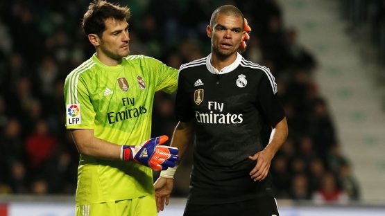 Iker Casillas Has Played The Third-Highest Number Of Games With Pepe