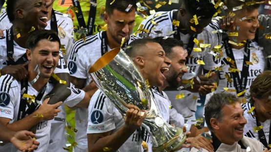 Kylian Mbappe Won UEFA Super Cup With Real Madrid