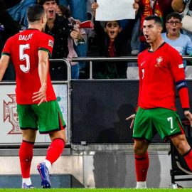 Cristiano Ronaldo Scores Winner Against Scotland