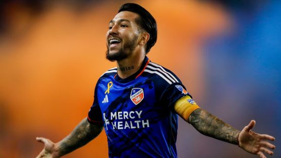 Luciano Acosta In Action For FC Cincinnati