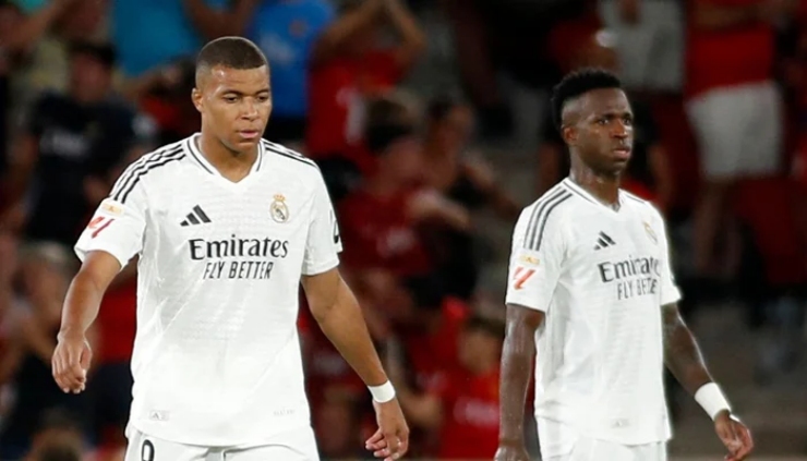 Mbappe and Vinicius Real Madrid