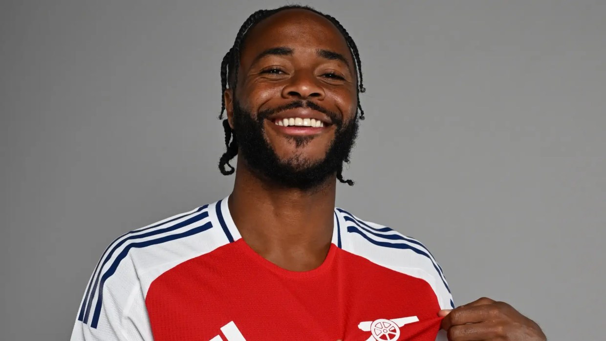 Raheem Sterling Has Joined Arsenal On A Loan Transfer