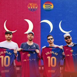 Barcelona Coldplay Collab