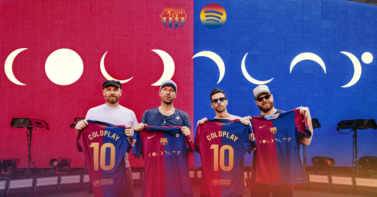 Barcelona Coldplay Collab