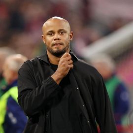 Bayern Munich manager Vincent Kompany