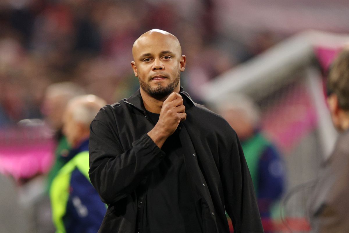 Bayern Munich manager Vincent Kompany