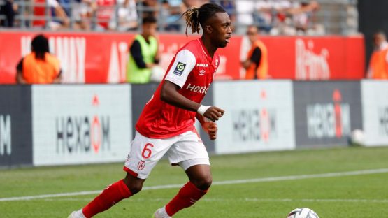 Valentin Atangana in Action for Reims