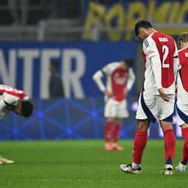 Arsenal Lose to Inter Milan