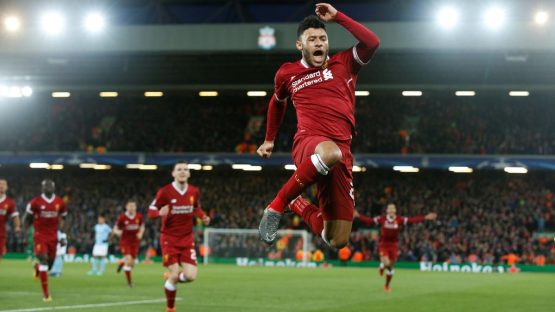 Liverpool Beat Manchester City 3-0 in QF 1st Leg in 2017-18