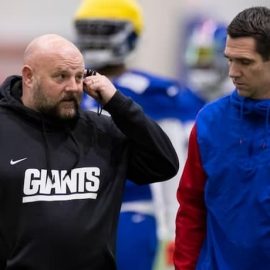 Brian Daboll and Joe Schoen Giants pic