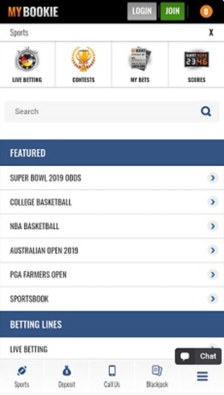 MyBookie Sportsbook Mobile App
