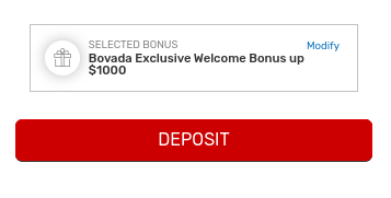 Enter Bovada bonus code