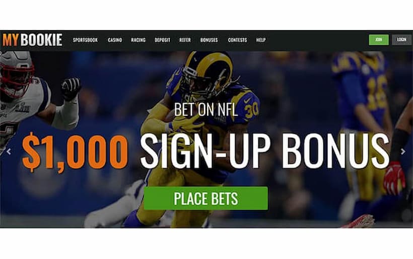 MyBookie 1000 in Free NFL Bets