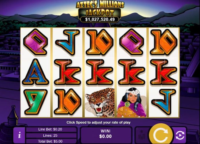 Aztecs Millions Slot Game RTG