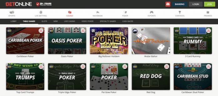 BetOnline onsite poker titles - The best online poker platforms for Reddit users