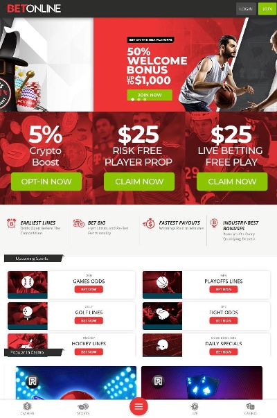 Best Sports Betting Apps - BetOnline